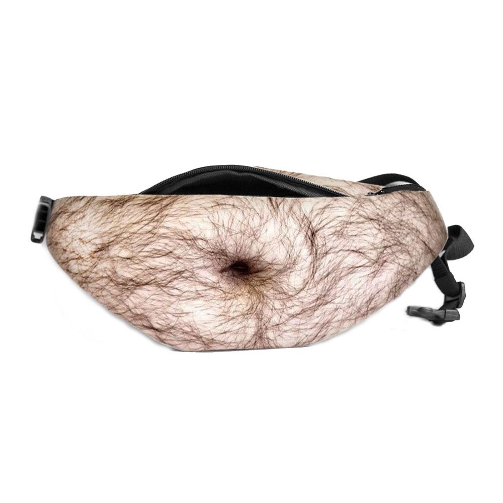belly print fanny pack