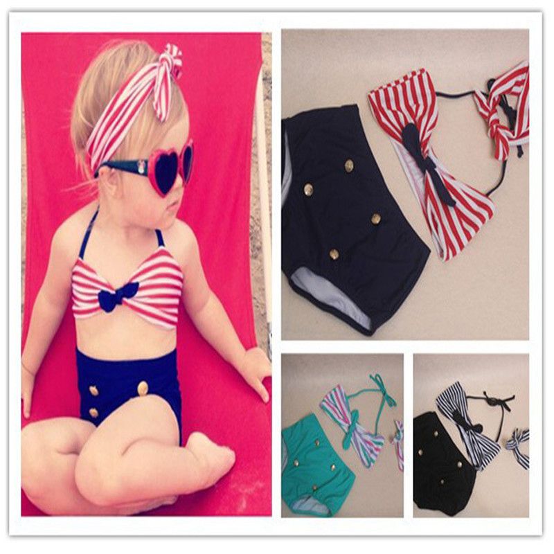 2021 Hottest New Korean Baby Girls Bikini Kids Girl Swimwear Baby Swimsuit Ruffle Bow Princess Three Pieces Swim Cute Swimsuit Set From Dwtrade 10 36 Dhgate Com