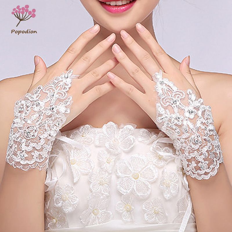 gants de mariage pour femme