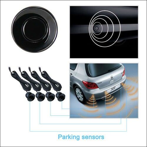 Parking Sensor Carro com sensor de estacionamento LED de backup reverso,  sistema de monitor de radar, detector automático de carro