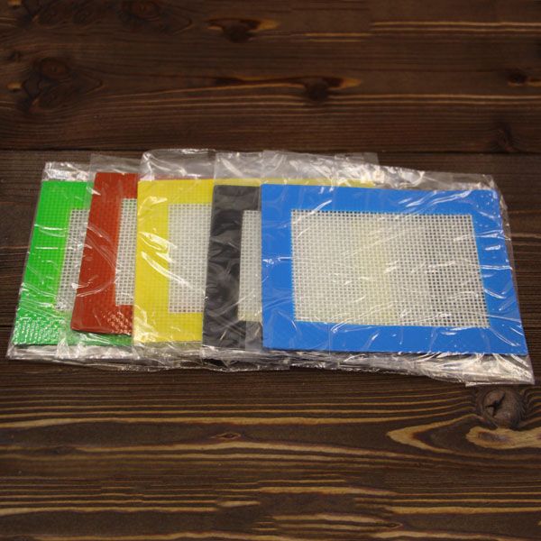 Non Stick Silicone BHO Mat Food Grade Dab Pads For 11cmx8.5cm Wax Dabs