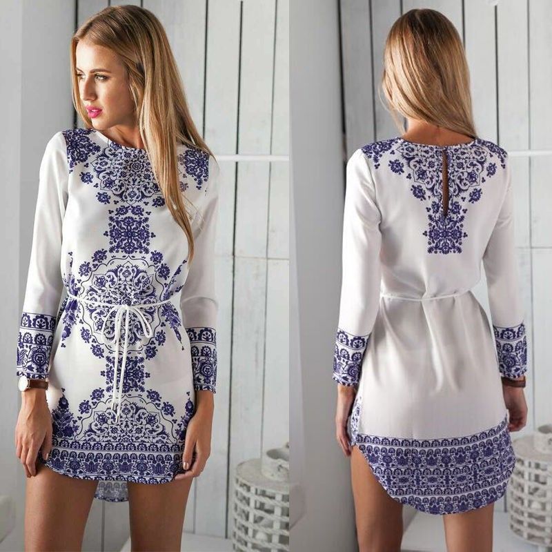 long sleeve dress summer