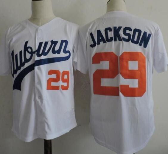 2020 Throwback Bo Jackson 1980s Baseball Jersey 29 Bo Jackson White