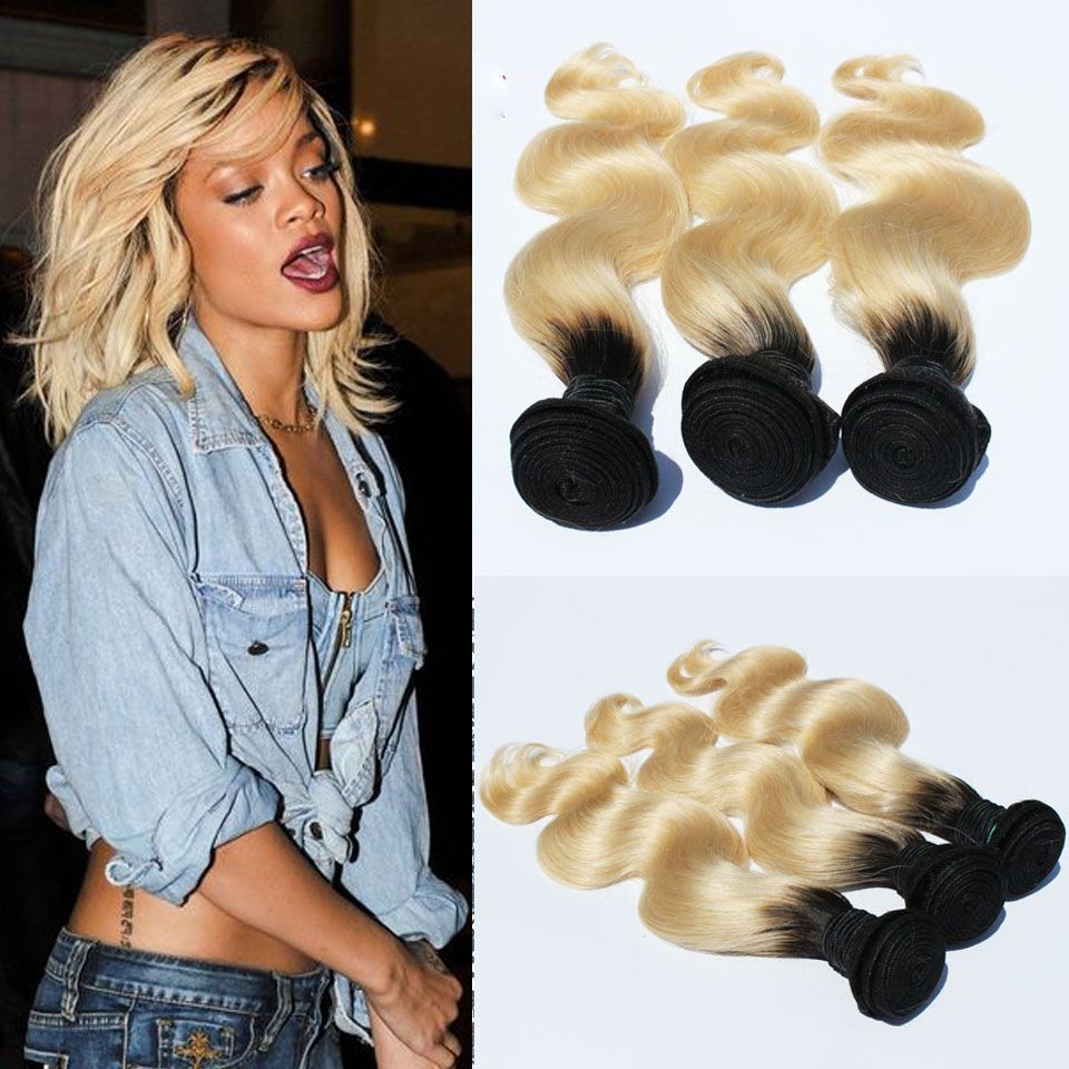 Ombre blonde weave Clearance