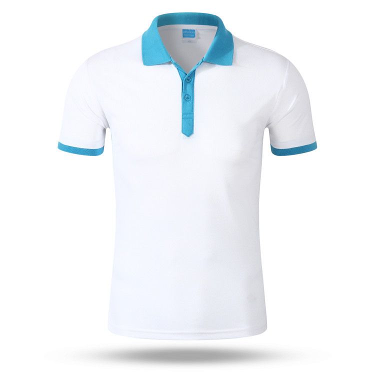 high collar polo shirts