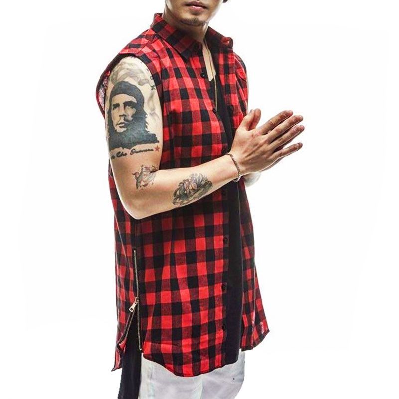 camisa xadrez estilo
