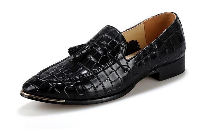 Mocassin homme crocodile Clearance