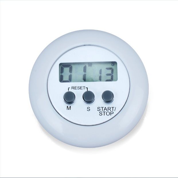 Cute Mini Round LCD Digital Cooking Home Kitchen Countdown UP Timer Alarm New RP