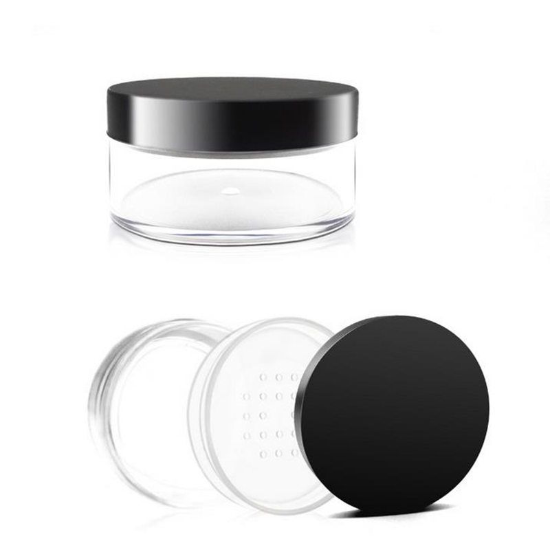 2021 50G 50ml Cosmetic Loose Powder Empty Jar Makeup Powder Containers Case Box With Sifter