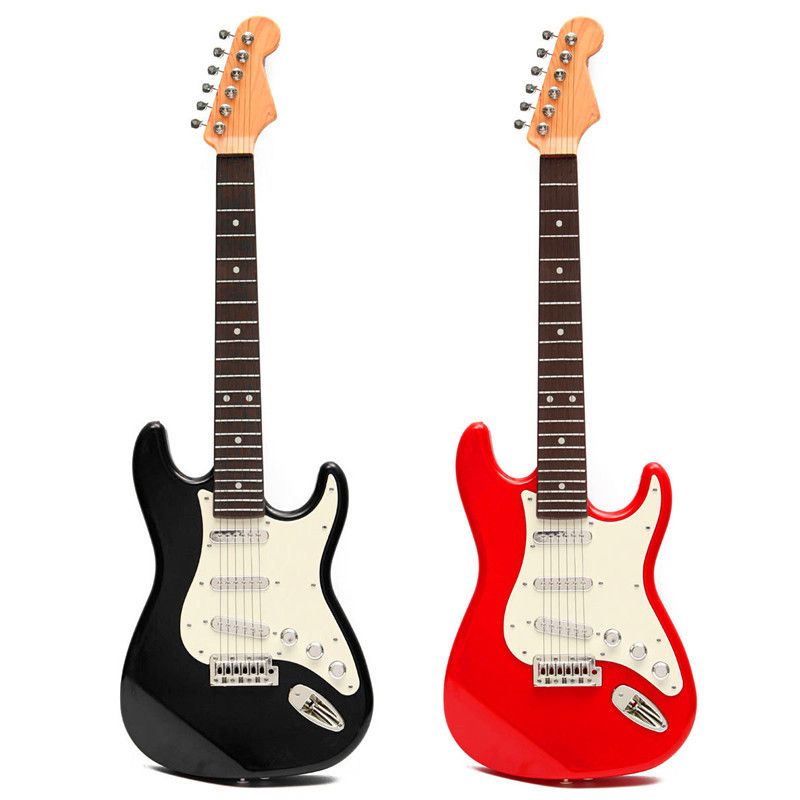 toy electric guitar with strings