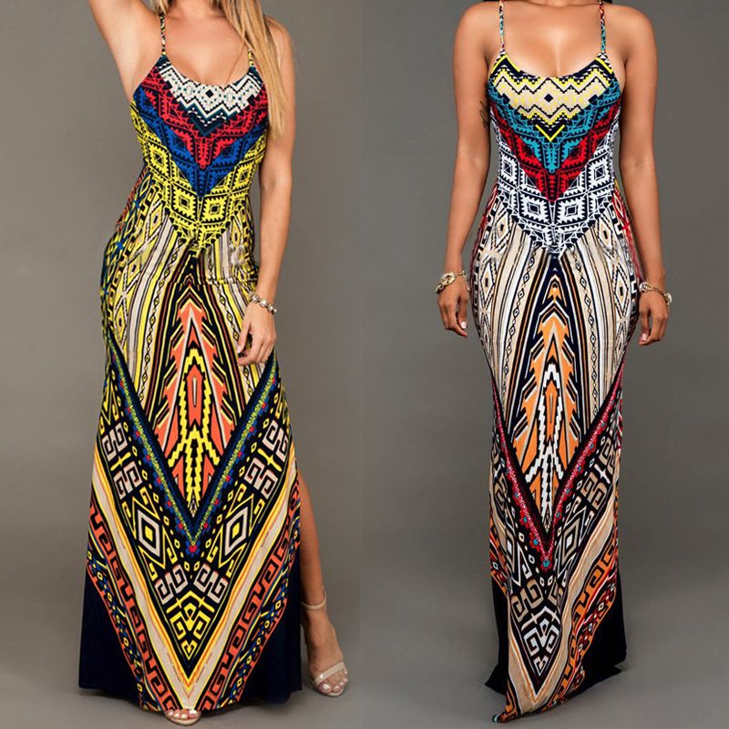colorful sun dresses