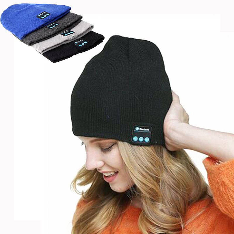 beanie hat with earbuds