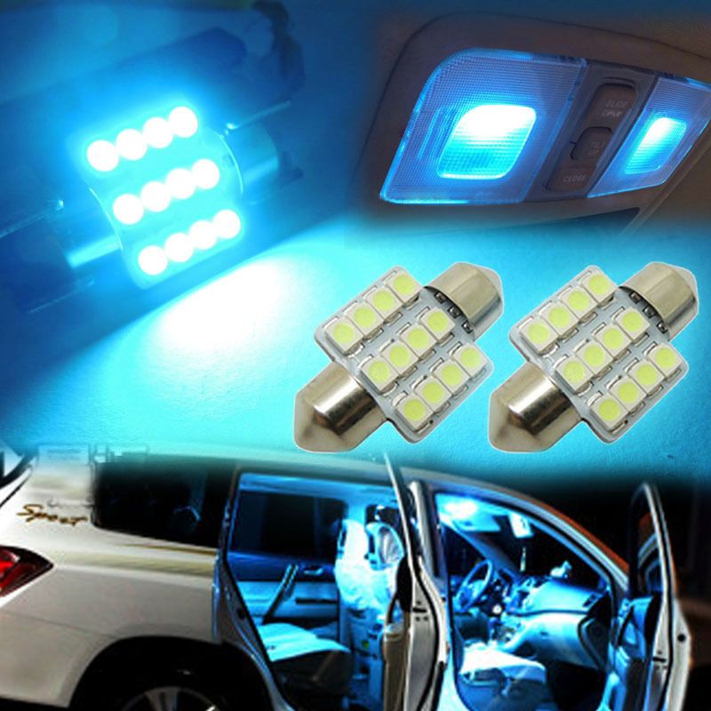 Diy 31mm12 Smd Ice Blue Blue Festoon Dome Map Interior Led Light Bulbs Car Roof Lamp Uk 2019 From Zsd068 Gbp 7 03 Dhgate Uk