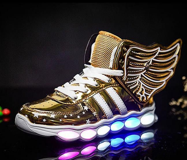platform light up shoes