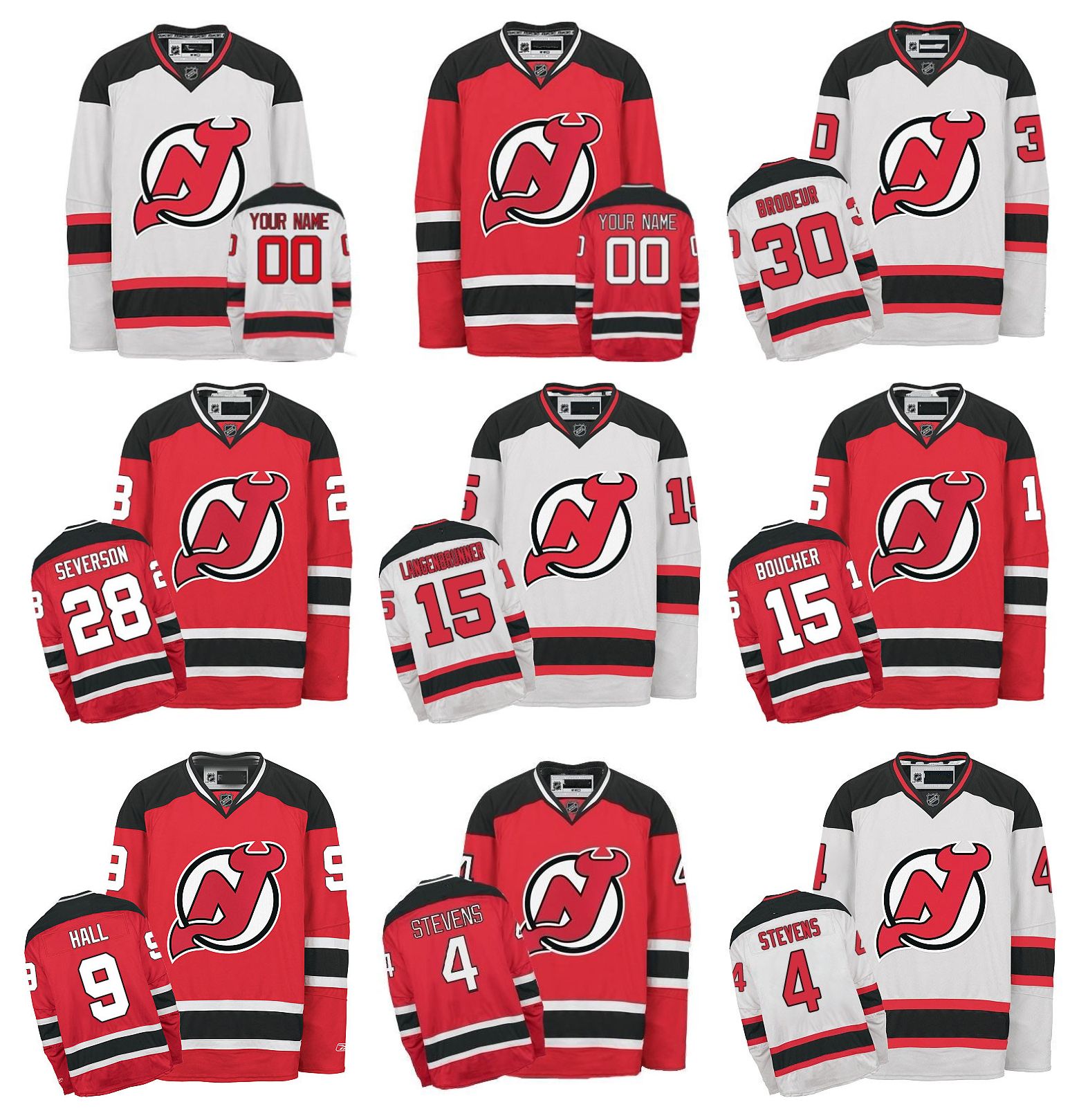 nhl devils jersey