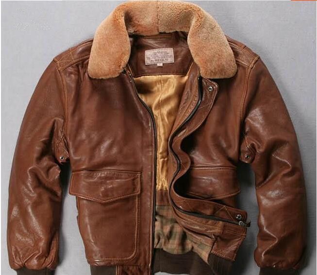2021 2018 Avirex Fly Men Leather Jackets A2 Flight Bomber Jacket Motorcycle Leather Jacket Lamb Fur Collar From Qltrade 15 284 27 Dhgate Com