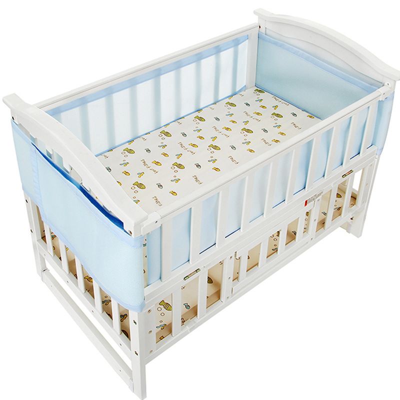 mesh baby bed bumper