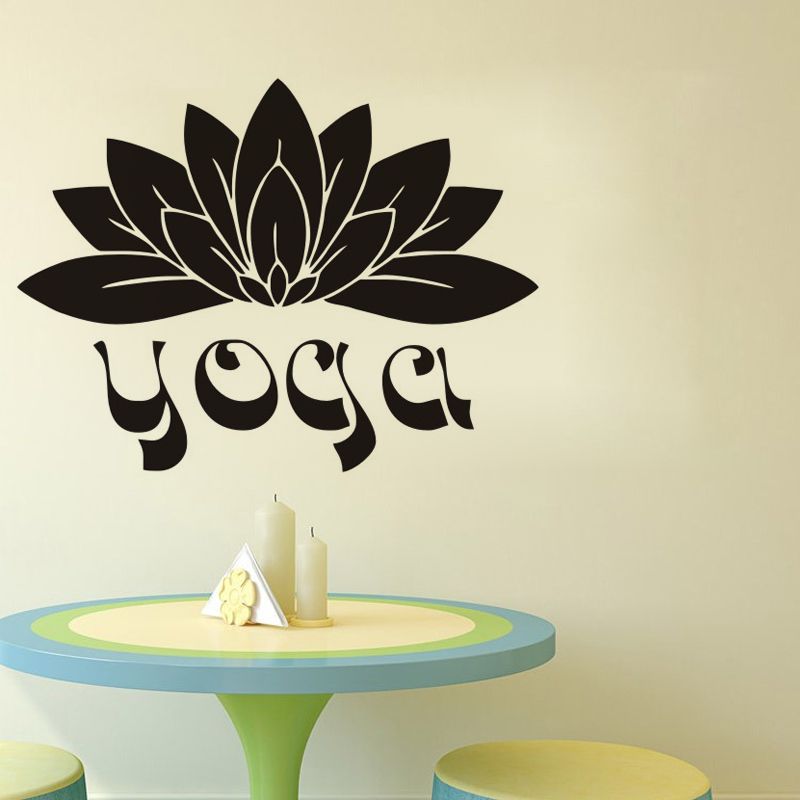 yoga wall decor