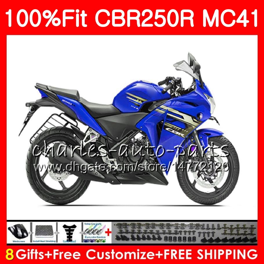 Injection For Honda Cbr250 R Blue Black Cbr 250r 300r 11 12 13 14 15 94no47 Cbr300r Cbr250r Mc41 Cbr 250 R 11 12 13 14 15 Fairing From Charles Auto Parts 362 62 Dhgate Com