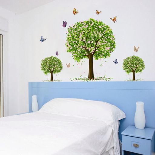 Compre Halloween Navidad Arbol Extraible Pegatinas De Pared Papel