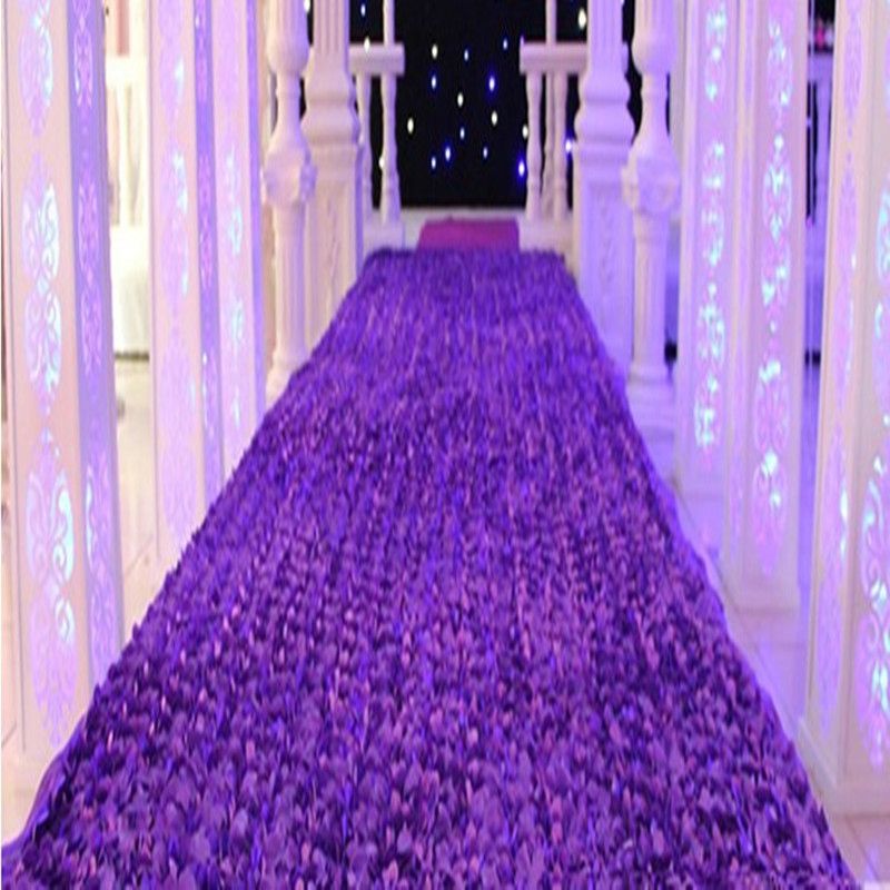 1 4 M Wide X 50mfashion Wedding Decoration Aisle Runner Rose