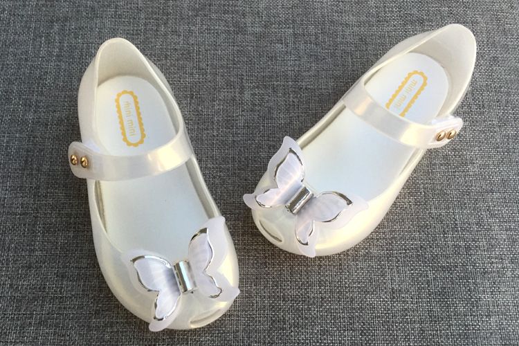 white mini melissa shoes