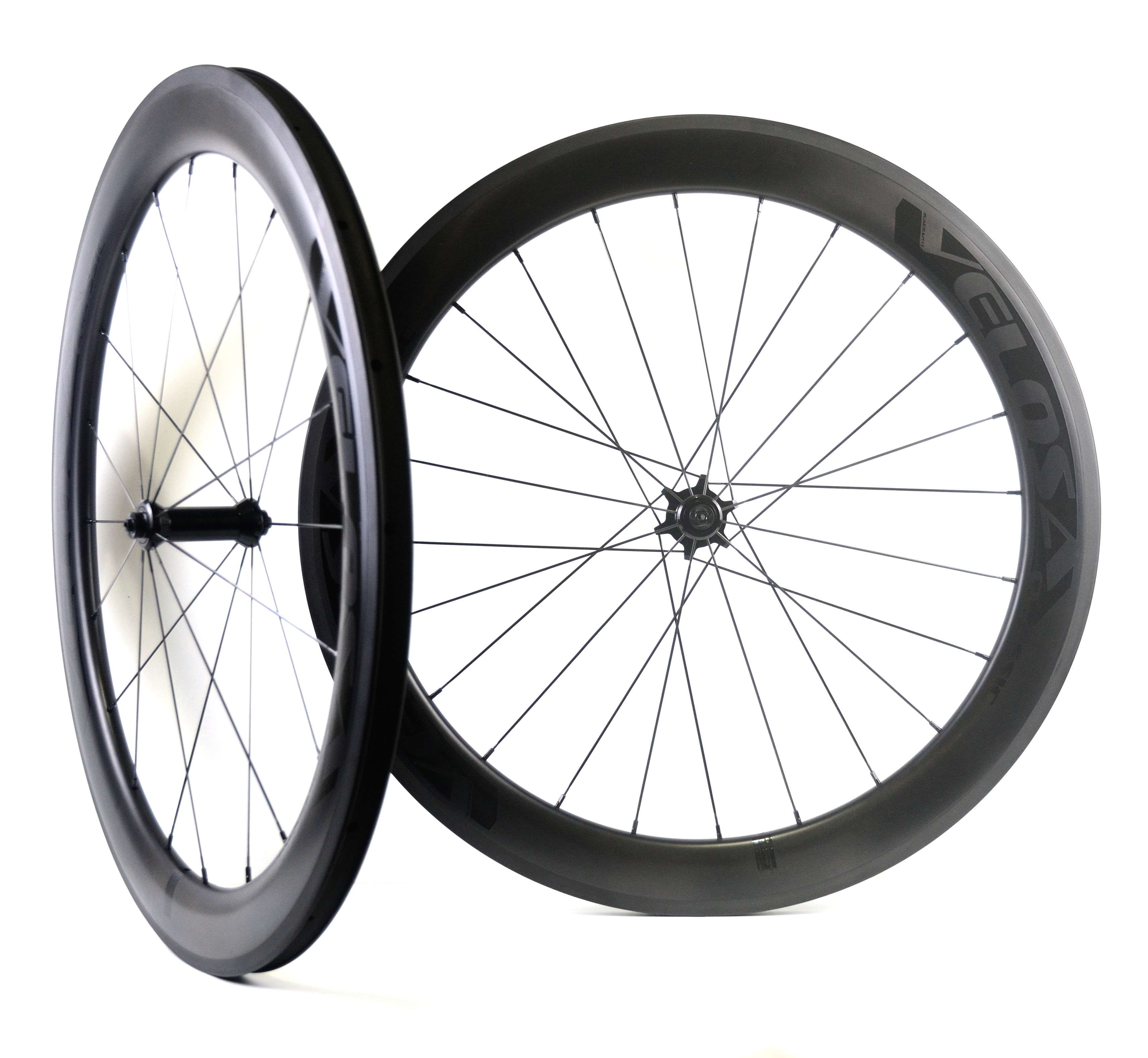 700C 60mm Depth Road Carbon Wheels 25mm Width Tubular/Clincher Road