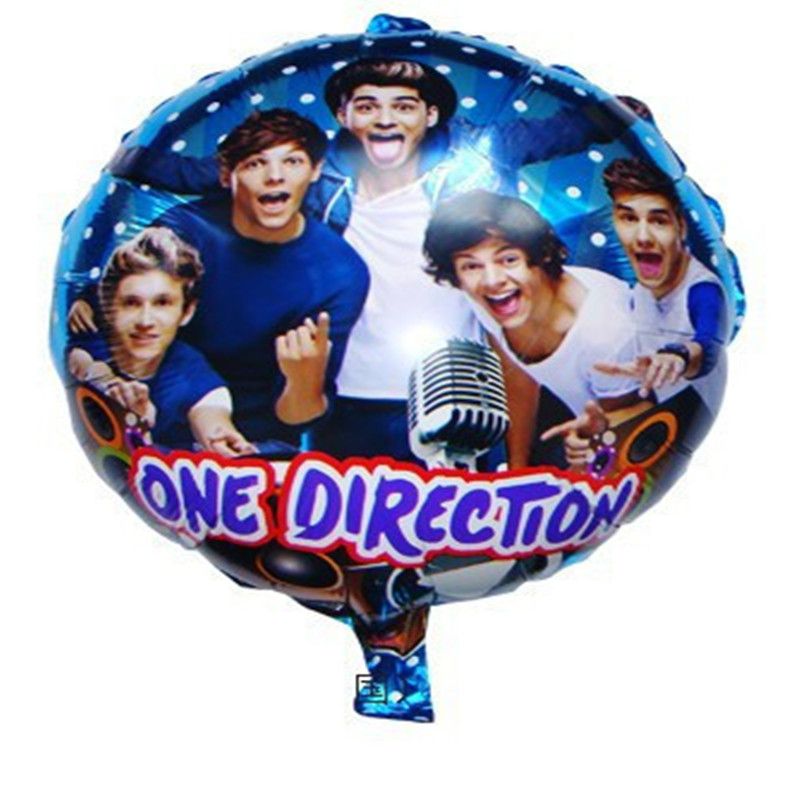 18 Inches Round One Direction Balloons Helium Balloons For