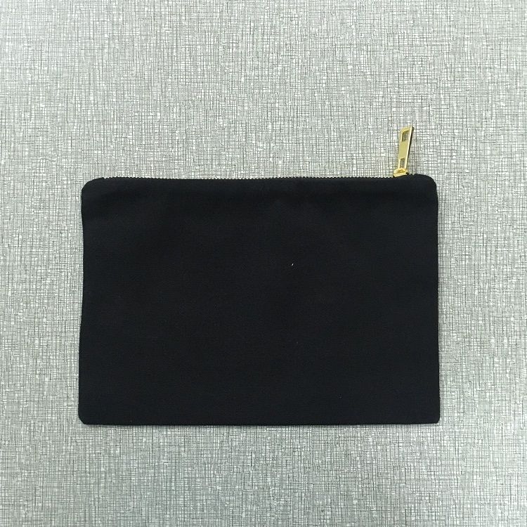 small black makeup bag