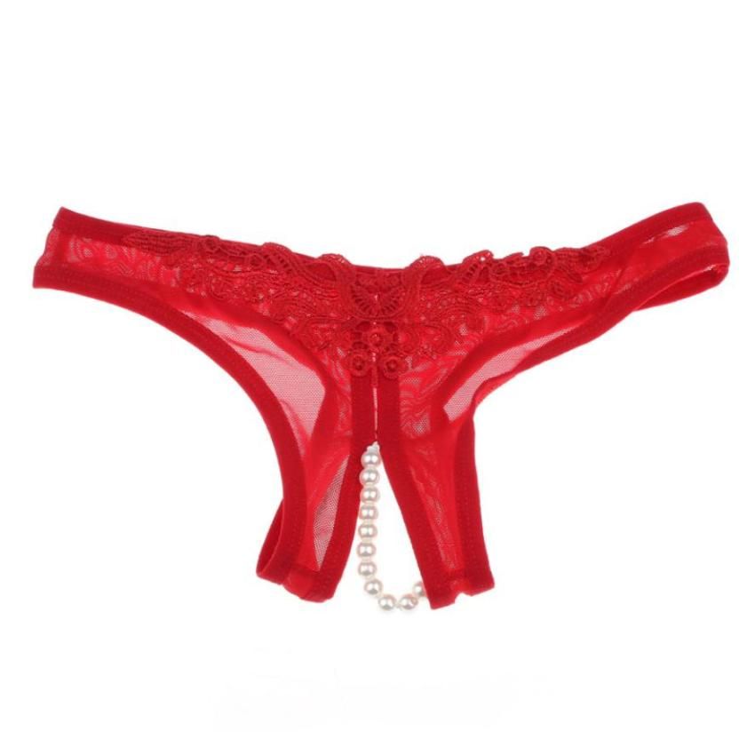 Compra Mujeres Lencería Sexy Íntima Lencería De Encaje Transparente Para  Mujer Tanga Perla Bragas Ropa Interior Cintura Baja Bragas De Entrepierna  Abierta Barato | Entrega Rápida Y Calidad | Es.Dhgate