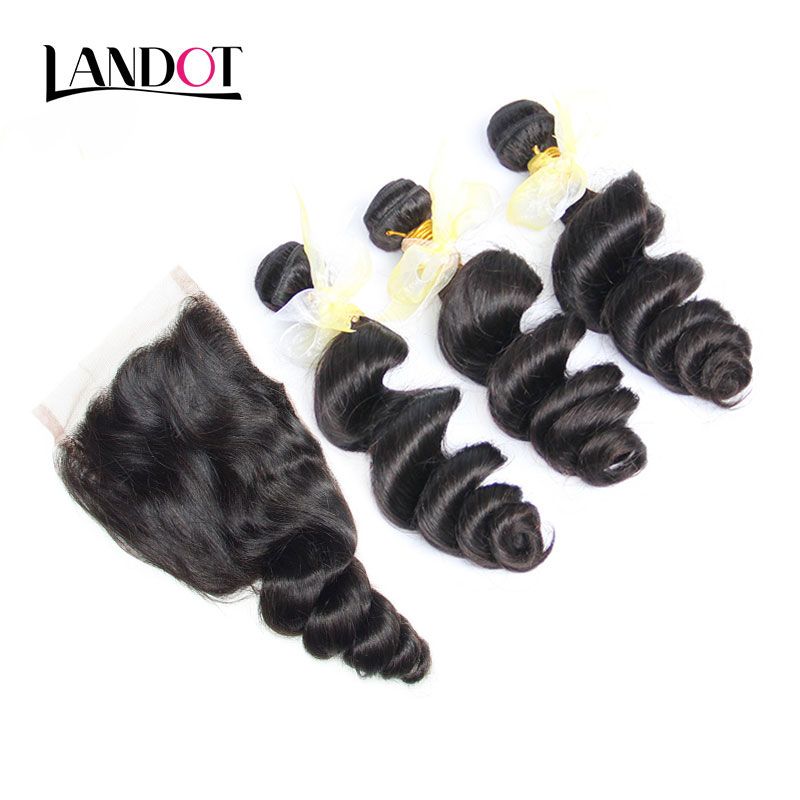 Brazilian Loose Wave hair with closure