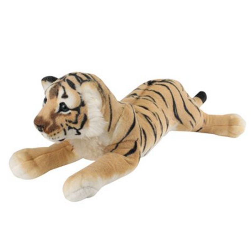 60 cm leżący brązowy tygrys