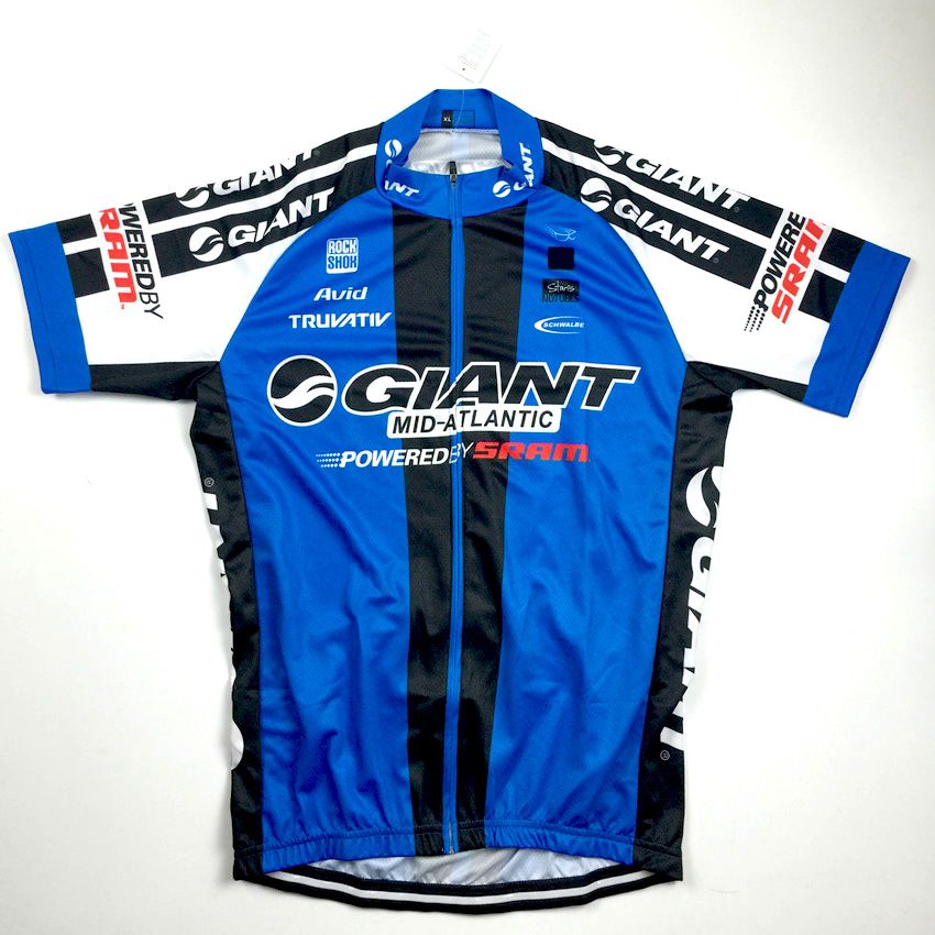 Team Giant Bike Jersey 100% Polyester Quick Dry Short Sleeve Pro ...