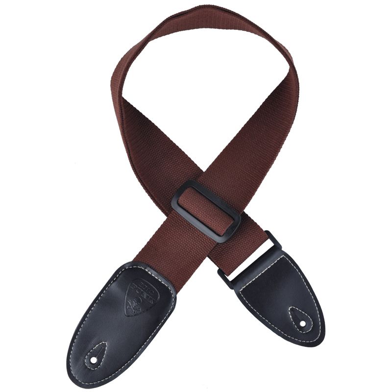 Cotton Acoustic Guitar Strap - 2020 Wholesale Premium Polyester Cotton Acoustic Guitar Strap Adjustable Moven Pattern Brown From Musicgifts 6 44 Dhgate Com