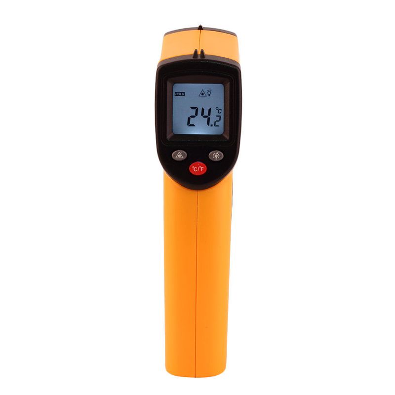 50~400℃ NonContact Infrared Laser Gun Digital TemperatureThermometer LCD Tester 