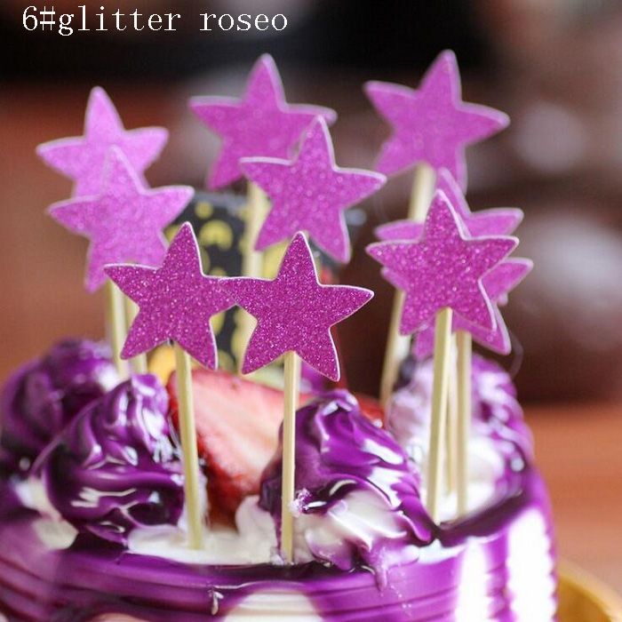 6#glitter roseo