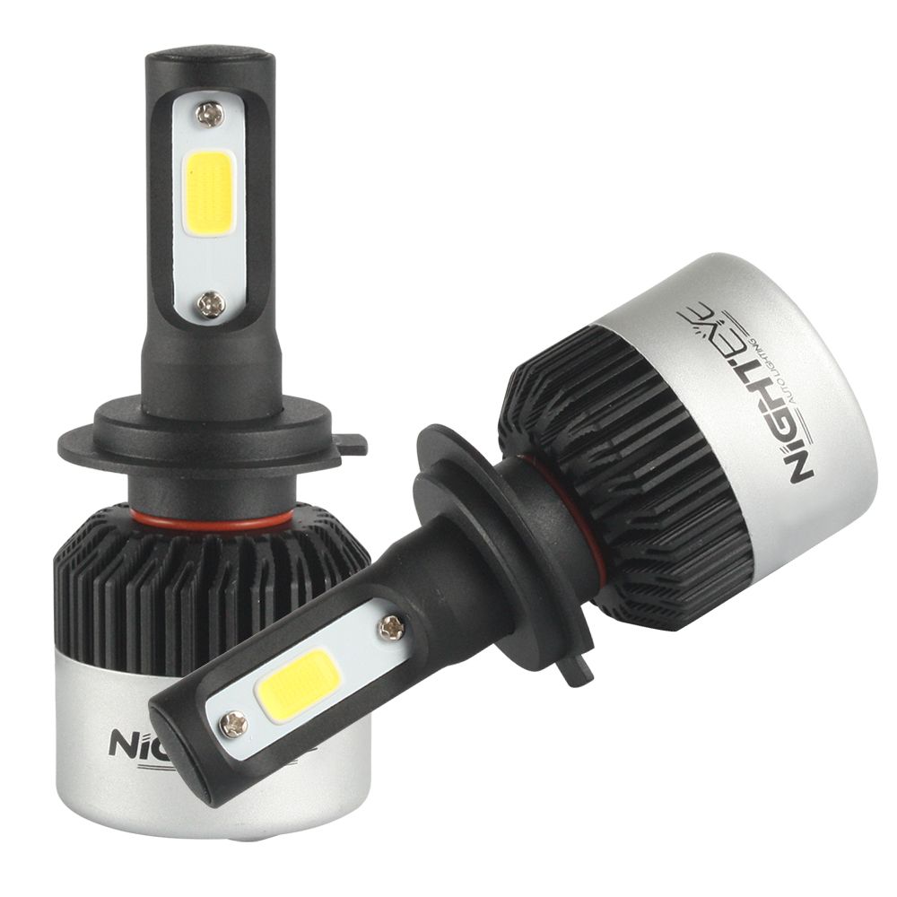 2X H13 9008 LED Headlight Conversion 36W 8000LM HI-LO Beam White Bulbs 6500K US