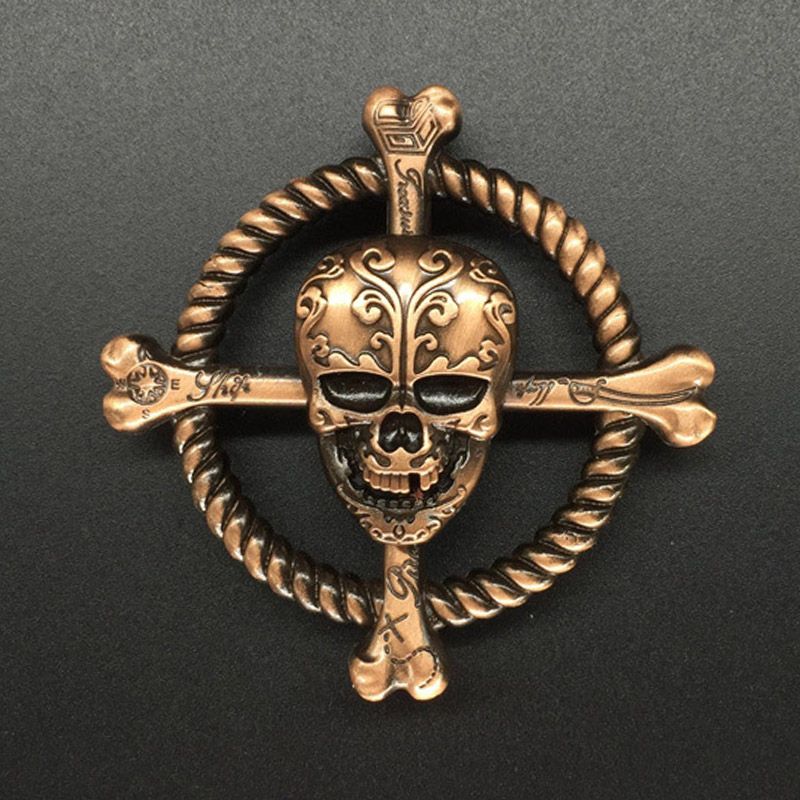 skull fidget spinner