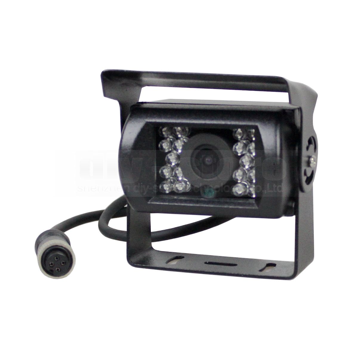 4Pin 12-24V Bus Truck Trailer CCD LED IR Night Vision Rear View Reverse Camera