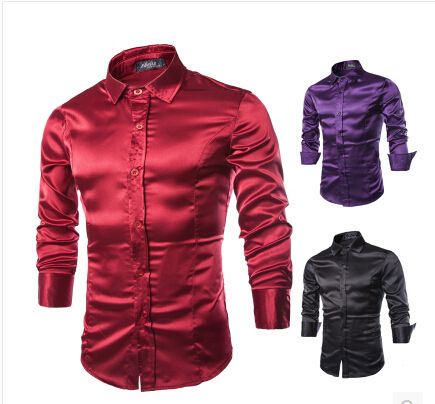 camisas bordo hombre