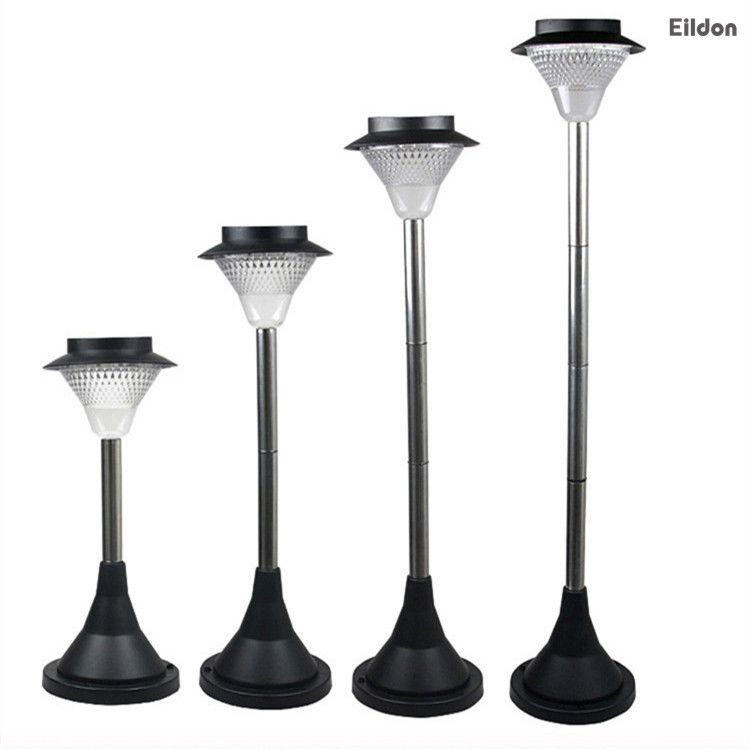 2021 LED Solar Garden Floor Lights 300LM 23 100cm ABS+Stainless Steel
