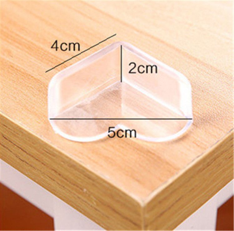4cm Child Baby Safe Silicone Protector Table Corner Edge Protection Cover Safe