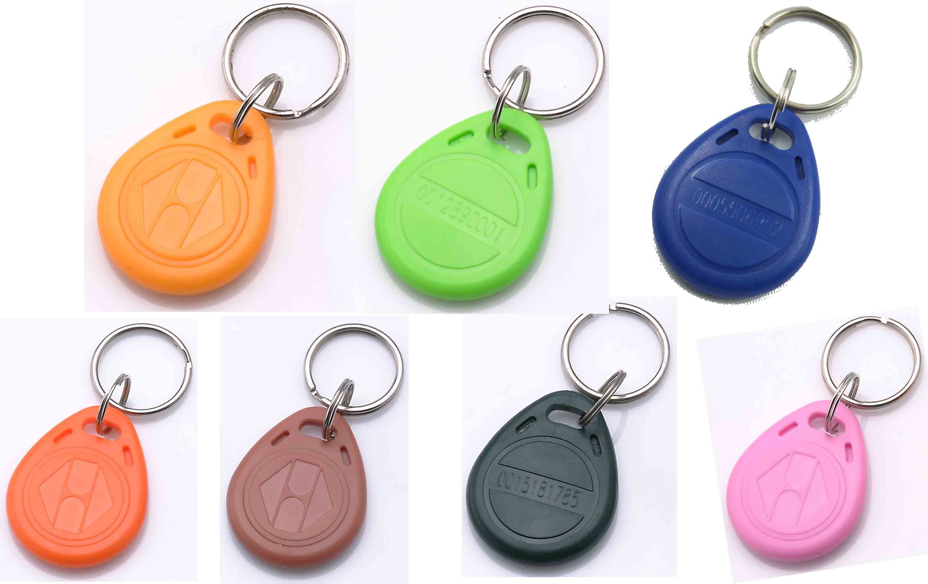 Porte Clés RFID 125 KHz Proximité ABS Porte Clés Écrire Des