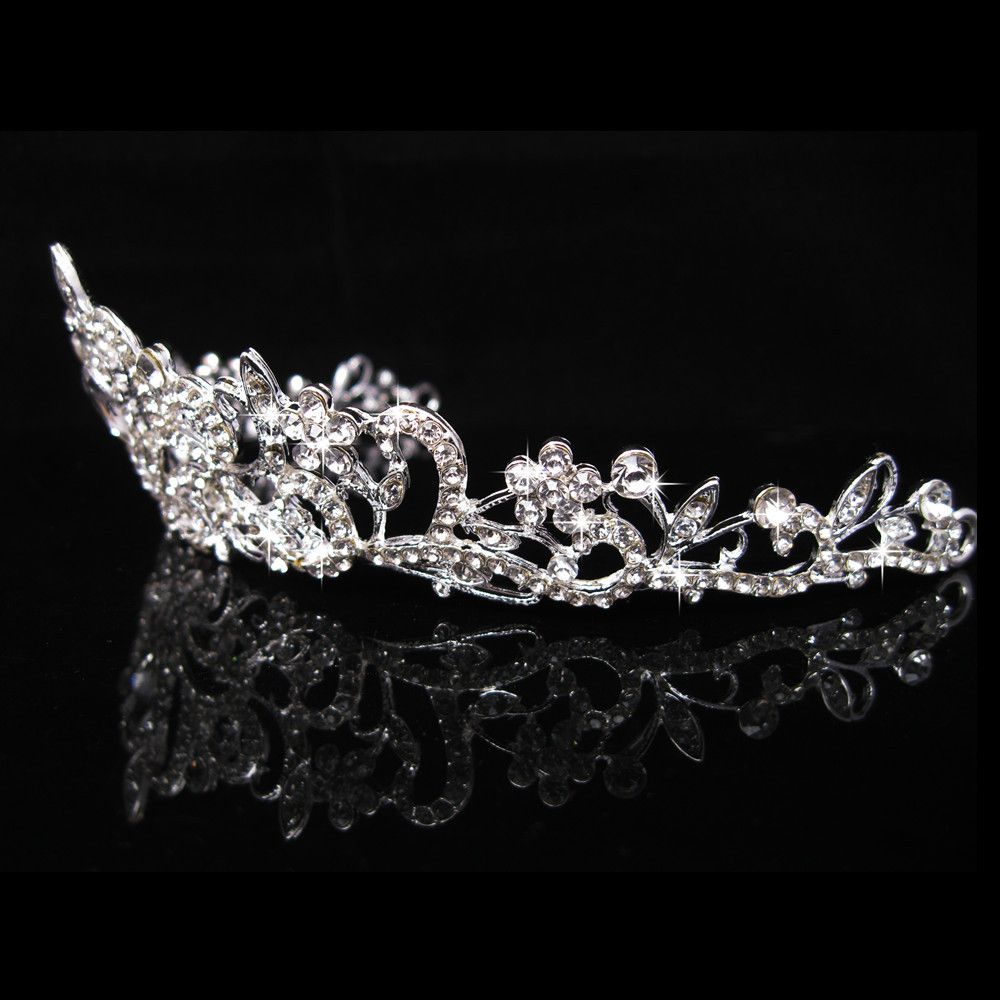 Hot Sale Wedding Shining Crowns Fashion Cheap Crowns For Bride Queen Girls Party Wedding Hair