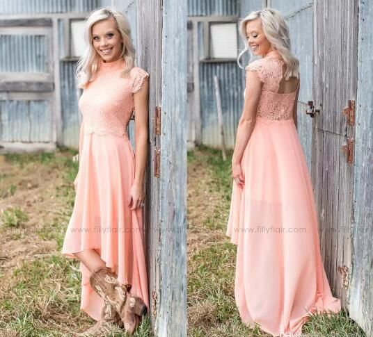 peach taffeta bridesmaid dresses