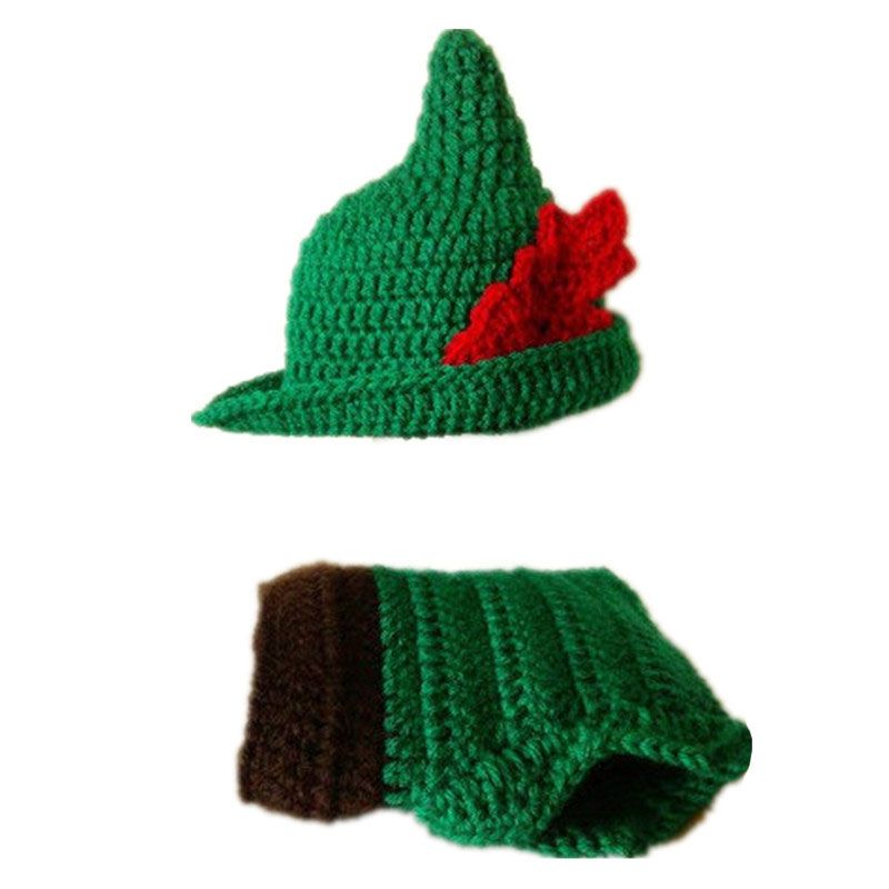 Crochet Costume Peter Pan, Ensemble De 