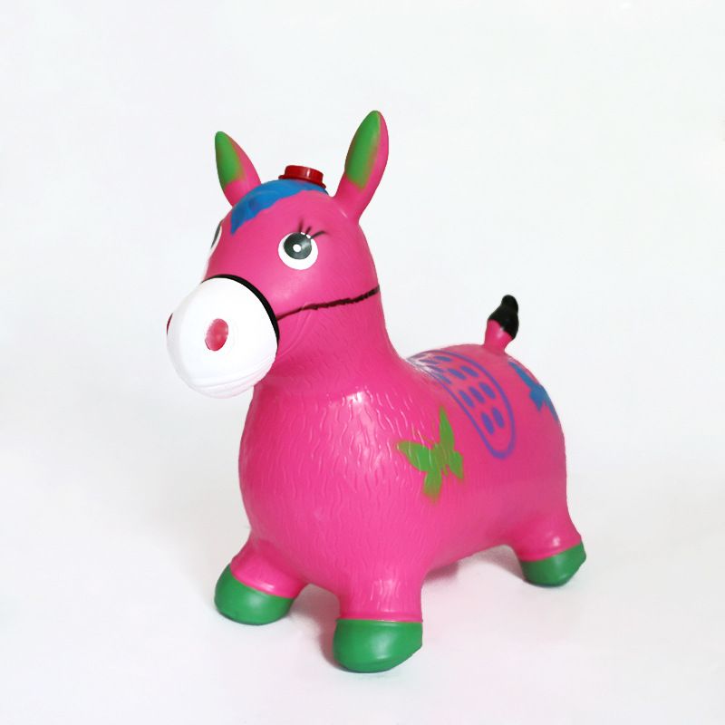 inflatable jumping horse