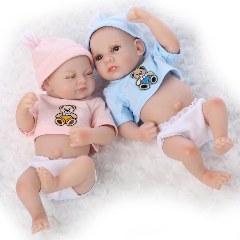 boy and girl baby dolls