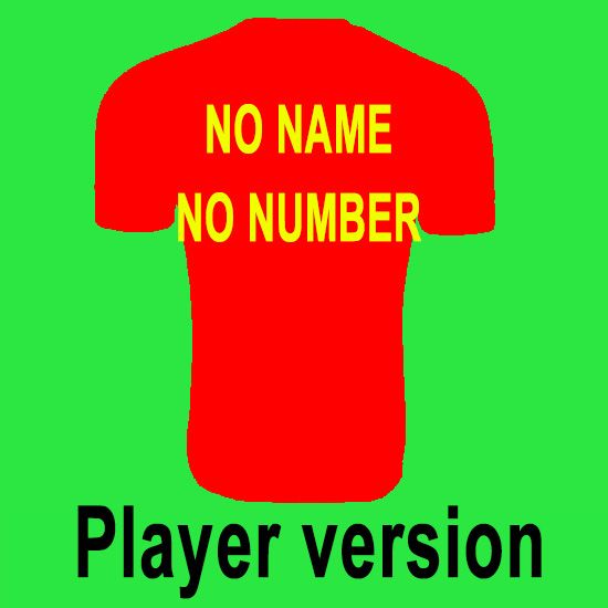 Player version no name no number