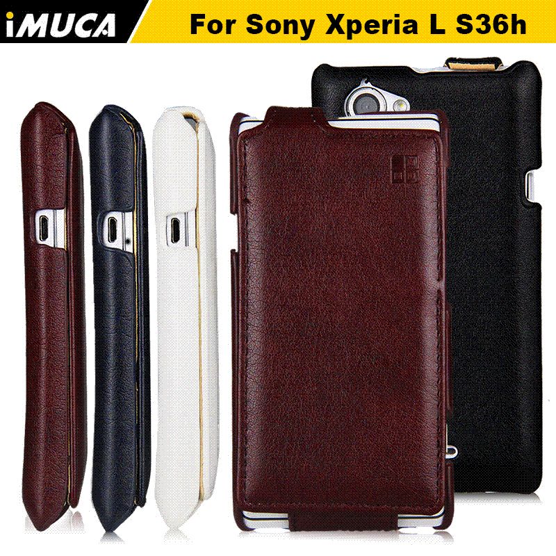 Estuche para Sony Xperia L Funda de tapa vertical de para Sony Xperia